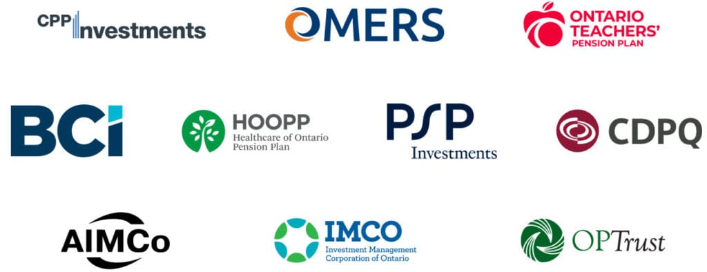 Top Canadian Pension Funds