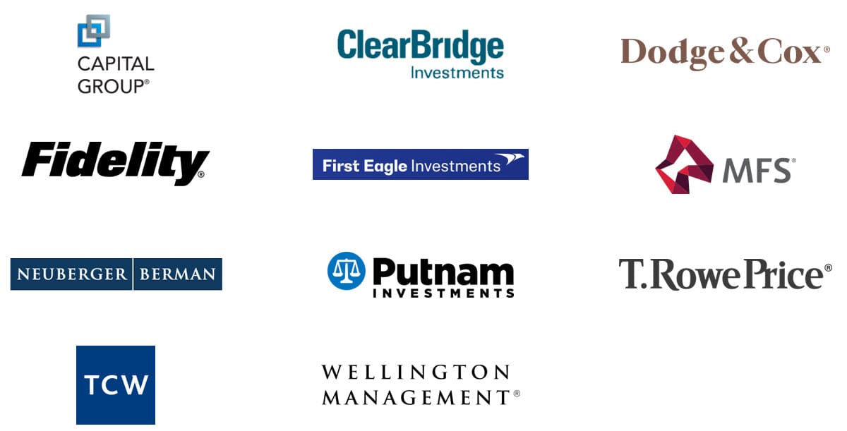 Large Asset Management Firms with Research Roles Large Asset Management Firms with Research Roles